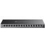 "JetStream™  16-Port Gigabit Smart Switch with 8-Port PoE+ PORT: 8× Gigabit PoE+ Ports SPEC: 802.3af/at, 120 W PoE Power, Deskto