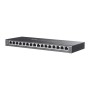 "JetStream™  16-Port Gigabit Smart Switch with 8-Port PoE+ PORT: 8× Gigabit PoE+ Ports SPEC: 802.3af/at, 120 W PoE Power, Deskto