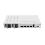 SWITCH MIKROTIK CRS504-4XQ-IN, 1 x 10/100Mbps, 4 x 100 QSFP28 , Procesor: 650 MHz, 64MB RAM, 16MB flash, dimensiuni: 320 x 185 x