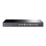 "28-Port Gigabit Easy Smart Switch with 24-Port PoE+ PORT: 24× Gigabit PoE+ Ports, 2× Gigabit Non-PoE Ports, 2×  Gigabit SFP Slo