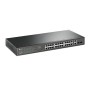 "28-Port Gigabit Easy Smart Switch with 24-Port PoE+ PORT: 24× Gigabit PoE+ Ports, 2× Gigabit Non-PoE Ports, 2×  Gigabit SFP Slo