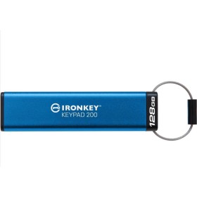 Kingston 128GB IronKey Keypad 200, FIPS 140-3 Lvl 3 (Pending) AES-256 Encrypted