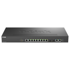 Switch D-Link DMS-1250-12TP , 8 porturi Gigabit, 2 porturi SFP+, Protocol 802.1D STP 802.1s MSTP 802.1w RSTP, rackabil