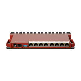 Router wireless Mikrotik L009UIGS-RM, porturi: 8x LAN1x SFP, porturi LAN/WLAN 8x 10/100/1000 Mbps, 1x 10/100/1000/2500 Mbps, pro