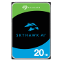 HDD Video Surveillance SEAGATE SkyHawk AI 20TB CMR, 3.5", 512MB, SATA, Rescue Services 3 ani, TBW: 550