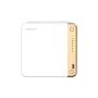 NAS QNAP 462 4-Bay, CPU Intel Celeron N5105/N5095 4-core/4-thread Processor, RAM 4 GB DDR4 (onboard, not expandable), HDD 2.5" &
