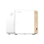 NAS QNAP 462 4-Bay, CPU Intel Celeron N5105/N5095 4-core/4-thread Processor, RAM 4 GB DDR4 (onboard, not expandable), HDD 2.5" &