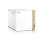 NAS QNAP 462 4-Bay, CPU Intel Celeron N5105/N5095 4-core/4-thread Processor, RAM 4 GB DDR4 (onboard, not expandable), HDD 2.5" &