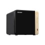 NAS QNAP 464 4-Bay, CPU Intel Celeron N5105/N5095 4-core/4-thread Processor, RAM 8 GB DDR4 (onboard, not expandable), HDD 4 x 2.