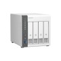 NAS QNAP 262 4-Bay, CPU ARM 2.0GHz Quad core, RAM 4GB, HDD 2.5"/3.5" SATA 6Gbps (neincluse), LAN: 1 x 2.5GbE + 1 x GbE, USB3.2 G