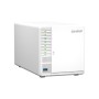 NAS QNAP 262 3-Bay, CPU Intel Celeron N5105/N5095 4-core/4-thread Processor, RAM 8 GB (onboard, not expandable), HDD 3.5" SATA 6