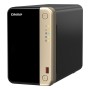 NAS QNAP 264 2-Bay, CPU Intel Celeron N5105/N5095 4-core/4-thread Processor, RAM 8 GB DDR4 (onboard, not expandable), HDD 2 x 2.