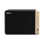 NAS QNAP 664 6-Bay, CPU Intel Celeron N5105/N5095 4-core/4-thread Processor, RAM 8GB (1x 8GB) DDR4, HDD 6 x 2.5"/3.5" SATA 6Gbps