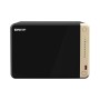 NAS QNAP 664 6-Bay, CPU Intel Celeron N5105/N5095 4-core/4-thread Processor, RAM 8GB (1x 8GB) DDR4, HDD 6 x 2.5"/3.5" SATA 6Gbps