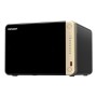 NAS QNAP 664 6-Bay, CPU Intel Celeron N5105/N5095 4-core/4-thread Processor, RAM 8GB (1x 8GB) DDR4, HDD 6 x 2.5"/3.5" SATA 6Gbps