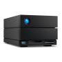 NAS LaCie 2big Dock v2 Thunderbolt 3 40TB, RAID, 2x Thunderbolt 3​ (up to 40Gb/s), 1x USB 3.2 Gen 1 (up to 5Gb/s) USB-C, SD/CF c