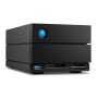 NAS LaCie 2big Dock v2 Thunderbolt 3 40TB, RAID, 2x Thunderbolt 3​ (up to 40Gb/s), 1x USB 3.2 Gen 1 (up to 5Gb/s) USB-C, SD/CF c