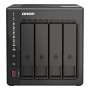 NAS QNAP 453E 4-Bay, CPU Intel Celeron J6412 4-core/4-thread processor, burst max. 2.6 GHz, RAM 8 GB DDR4 onboard not expandable