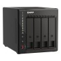 NAS QNAP 453E 4-Bay, CPU Intel Celeron J6412 4-core/4-thread processor, burst max. 2.6 GHz, RAM 8 GB DDR4 onboard not expandable