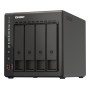 NAS QNAP 453E 4-Bay, CPU Intel Celeron J6412 4-core/4-thread processor, burst max. 2.6 GHz, RAM 8 GB DDR4 onboard not expandable