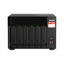 NAS QNAP 673A 6-Bay, CPU AMD Ryzen V1000 series V1500B 4C/8T 2.2 GHz, RAM 8GB (1x 8GB) DDR4 (2 x SODIMM slots, max. 64GB total, 