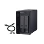 Extensie USB QNAP TR-002 2-Bay, 2.5/3.5 SATA 6Gbps HDD (neincluse), 1xUSB3.11 (type-c), tower, PSU adaptor 36W, garantie 2 ani
