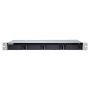 NAS QNAP 431XEU 4-Bay, CPU Annapurna Labs Alpine AL-314 1.7GHz Quad Core, 2GB DDR3 SODIMM (max. 8GB), 2.5/3.5 SATA 6Gbps HDD (ne
