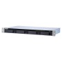 NAS QNAP 431XEU 4-Bay, CPU Annapurna Labs Alpine AL-314 1.7GHz Quad Core, 2GB DDR3 SODIMM (max. 8GB), 2.5/3.5 SATA 6Gbps HDD (ne