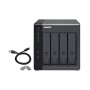 Extensie USB QNAP TR-004 4-Bay, 2.5/3.5 SATA 3Gbps HDD (compatibile cu SATA 6Gbs/, 3Gb/s, neincluse), 1xUSB3.0 (type-c), tower, 