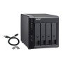 Extensie USB QNAP TR-004 4-Bay, 2.5/3.5 SATA 3Gbps HDD (compatibile cu SATA 6Gbs/, 3Gb/s, neincluse), 1xUSB3.0 (type-c), tower, 
