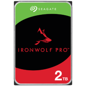 HDD NAS SEAGATE IronWolf Pro 2TB CMR, 3.5", 256MB, 7200RPM, SATA, Rescue Services 3 ani, TBW: 550