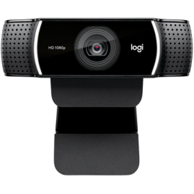 LOGITECH C922 Pro Stream Webcam - Tripod - BLACK - USB