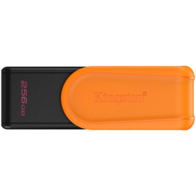Kingston  256GB Portable USB 3.2 Gen 1 DataTraveler Exodia S (Black/Orange)