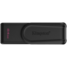 Kingston  64GB Portable USB 3.2 Gen 1 DataTraveler Exodia S (Black/Black)