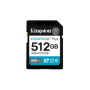 KINGSTON 512GB SDXC Canvas Go Plus Gen4 200MB/s C10 UHS-I U3 V30