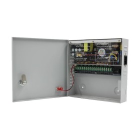 Surse alimentare 12V pentru camere Sursa alimentare CCTV 12V 10A 9 iesiri STR1210-09C Strong Euro Power