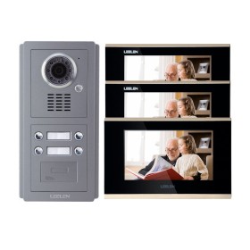 LeelenVideointerfon IP LEELEN 3 familii cu cititor de card
