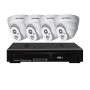 Sisteme de supraveghere Sistem supraveghere video IP PoE 4 camere dome 1080P Aevision AEVISION