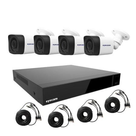 EyecamSistem supraveghere video 5MP 4 camere Eyecam