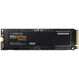 SAMSUNG 970 EVO PLUS 500GB SSD, M.2 2280, NVMe, Read/Write: 3500 / ...