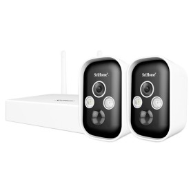 Sistem supraveghere wireless 2 camere 3MP SriHome SH033