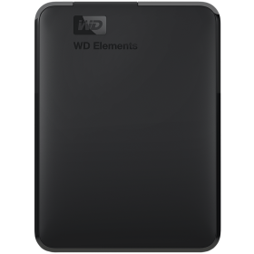HDD Extern WD Elements Portable 5TB, USB 3.0 Type-A, Black