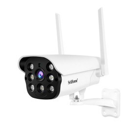 Camera Supraveghere Wireless SriHome SH043 4MP, Slot Card, Audio, D...