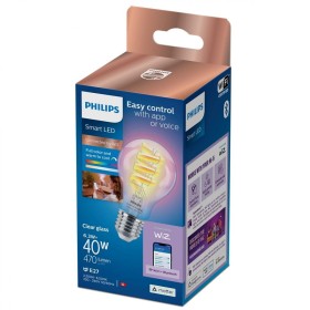 Bec LED RGB inteligent Philips Filament Bulb A60, Wi-Fi, E27, 6.3W ...