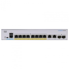 Switch  CISCO CBS250-8FP-E-2G, 8 PORTURI 10/100/1000, 2 x SFP, POE 120w, Buffer: 1.5 Mb, Flash 256Mb, CPU: 800 MHz ARM , DRAM: 5
