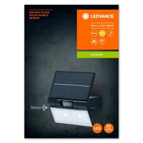 Proiector LED solar, cu senzor de miscare Ledvance ENDURA FLOOD SOL...