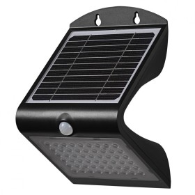 Aplica LED pentru exterior, solara cu baterie Li-ion, cu senzor dem...