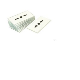 Ecran de protectie din sticla pentru punctele de apel manuale adresabile Morley-IAS.,set de 10 buc MUS156