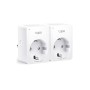TP-Link MINI SMART WI-FI SOCKET TAPO P110(2-PACK), Protocol: IEEE 802.11b/g/n, Bluetooth 4.2 (doar pentru onboarding), 2.4 GHz, 