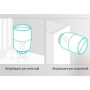 TP-LINK KE100, Termostat smart wireless pentru calorifer, 2.4 GHz Wi-Fi, 868 MHz, Android 5.0 sau mai recentă, iOS 10 sau mai re